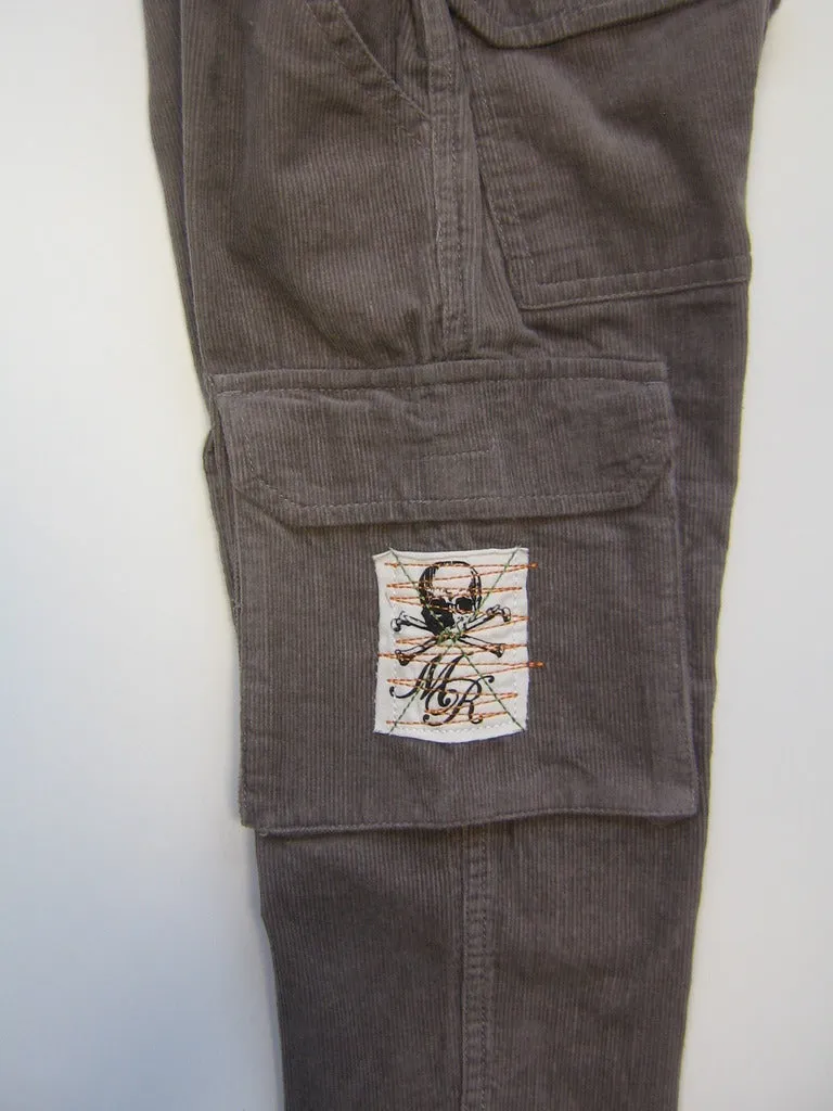 Monster Republic Grey Cord Cargo Pants