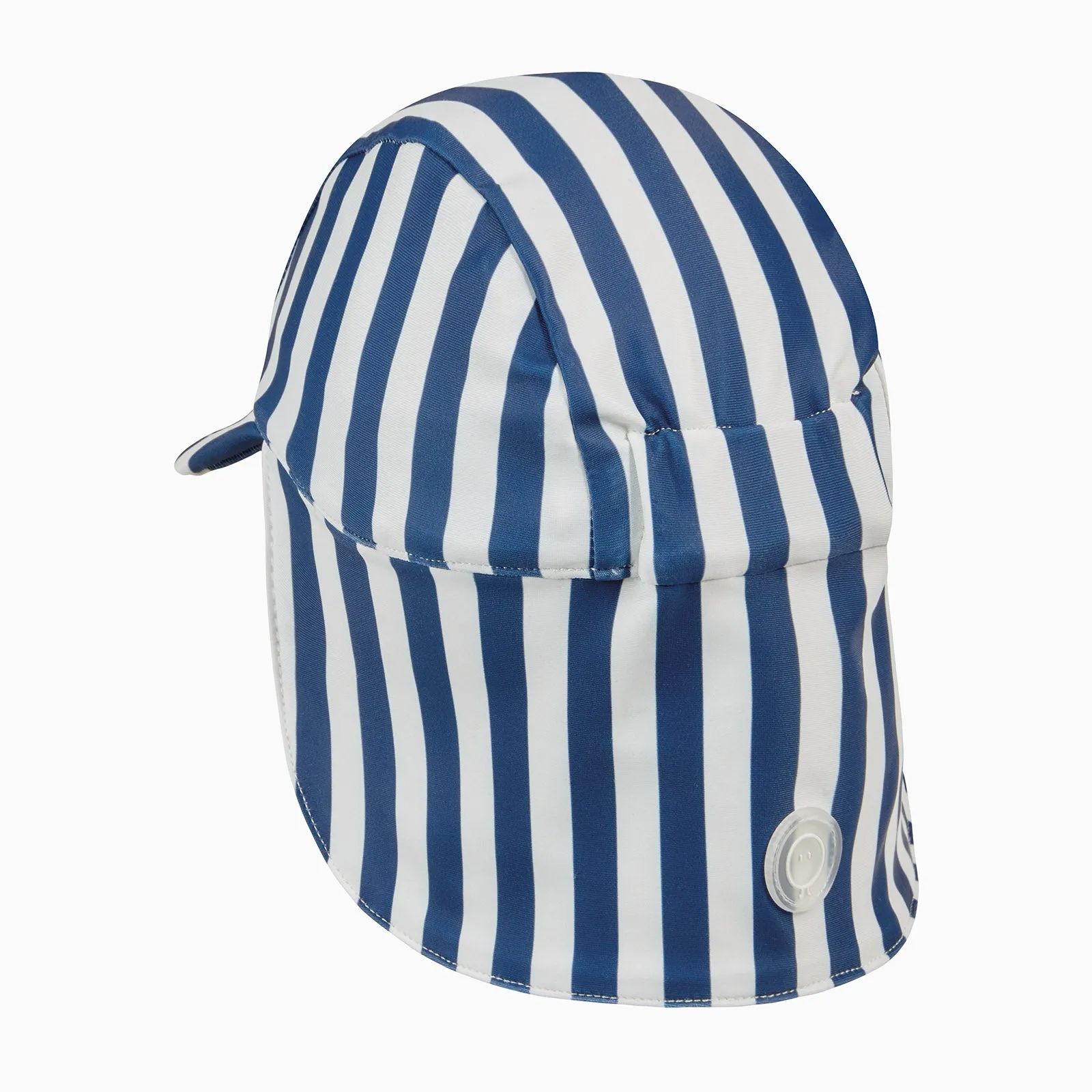 Navy Stripe Sunsafe Swim Hat