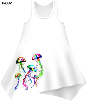 NEON JELLYFISH COVER-UP DRESS (LADIES)