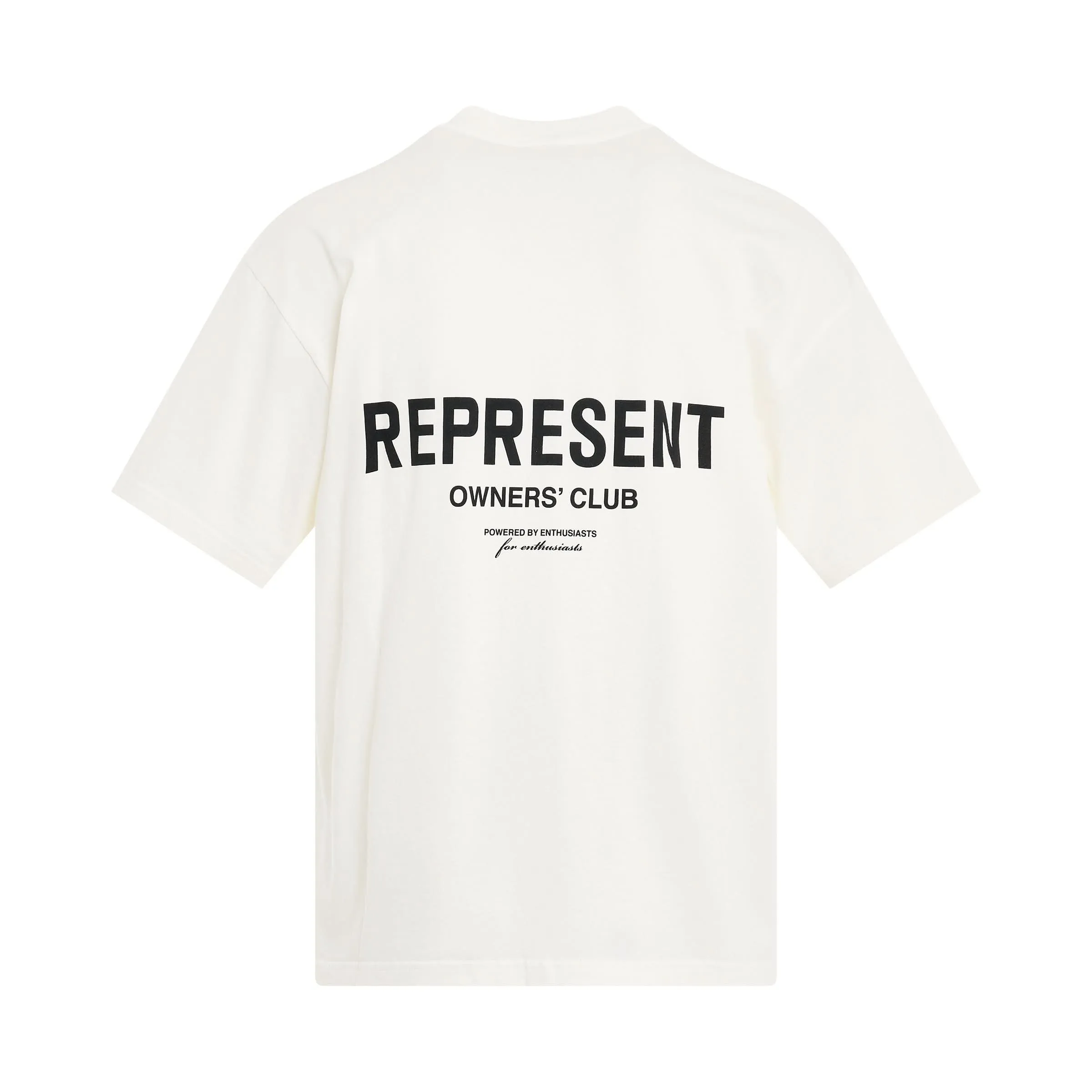 New Represent Owners Club T-Shirt in Flat White
