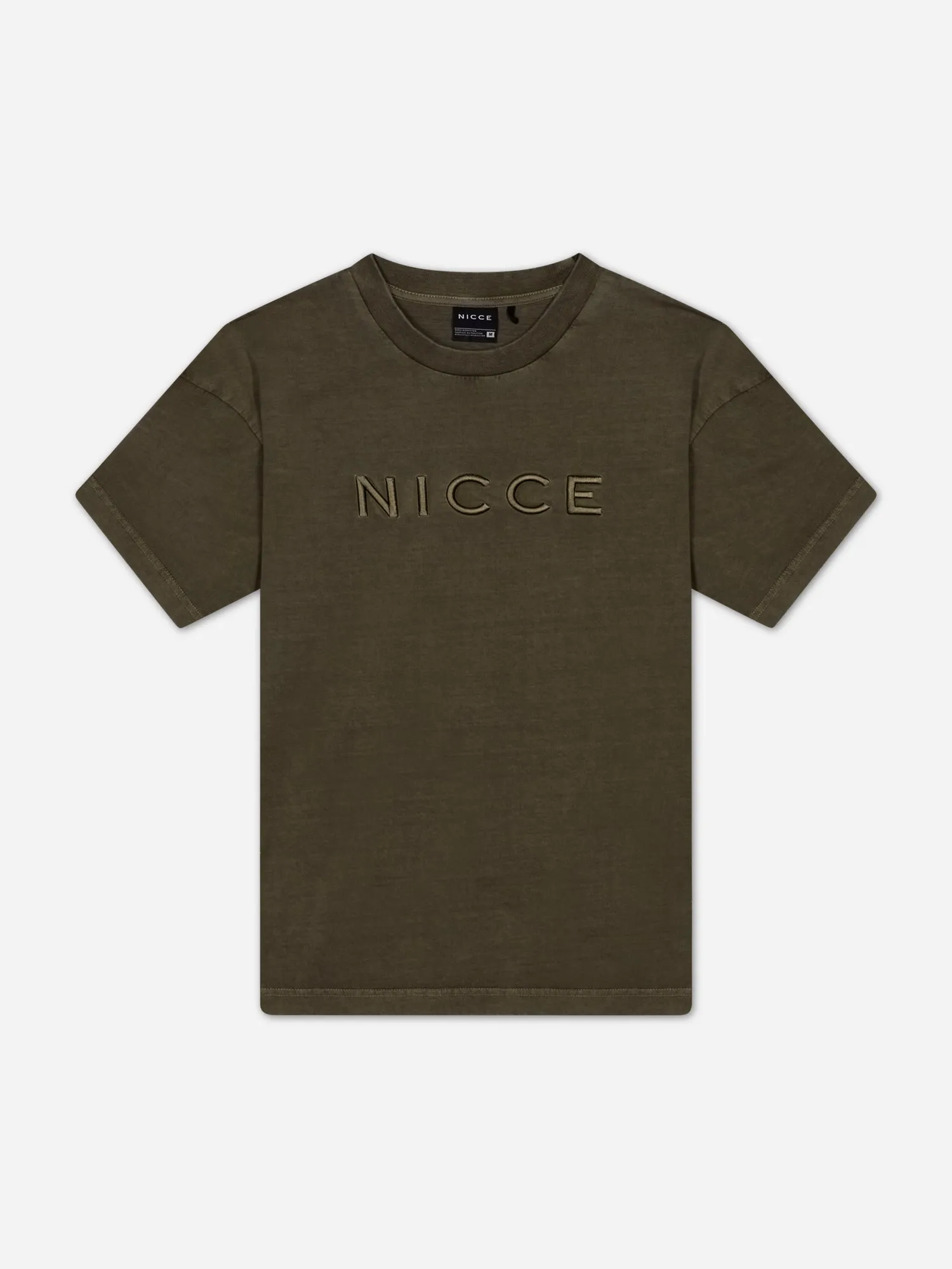 NICCE Mens Mercury Oversized T-Shirt | Juniper Green