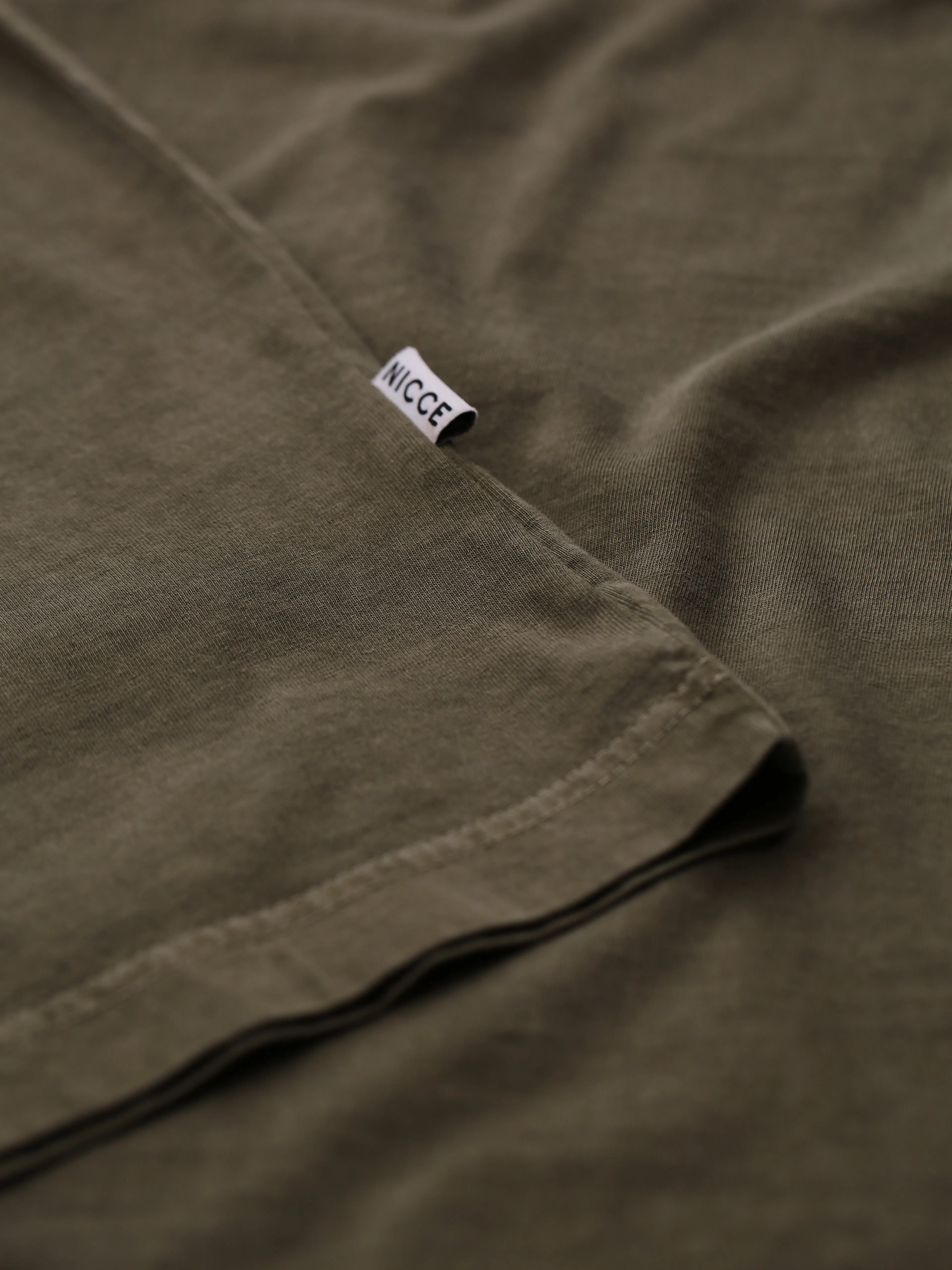NICCE Mens Mercury Oversized T-Shirt | Juniper Green