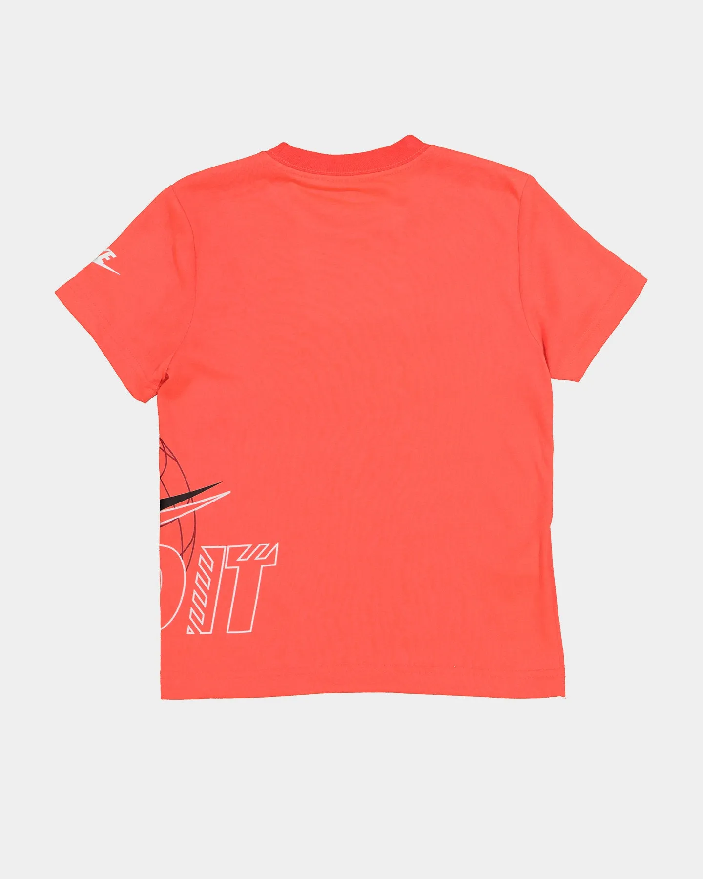 Nike Kids' Just Do It Futura Wrap T-Shirt Crimson