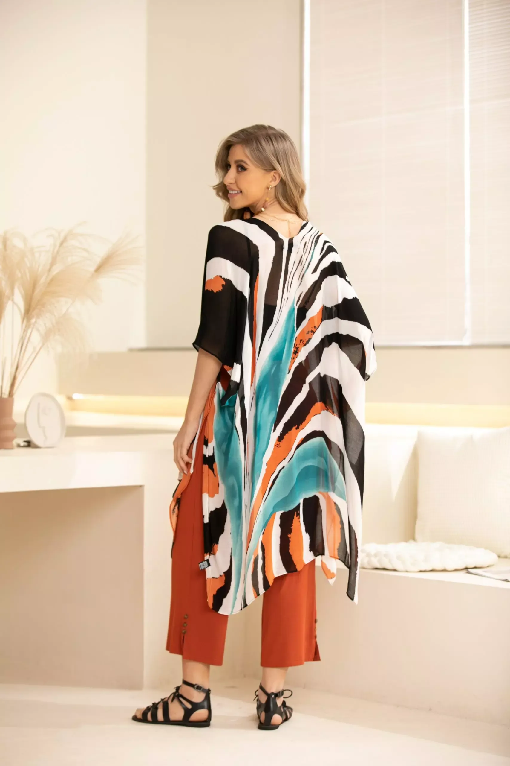 Orange by Fashion Village Sale, 5118 Cover-Up, 50% Off Regular Price