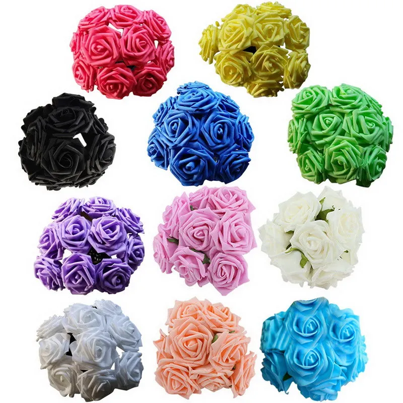 PE Foam DIY Home Decor Rose Flowers