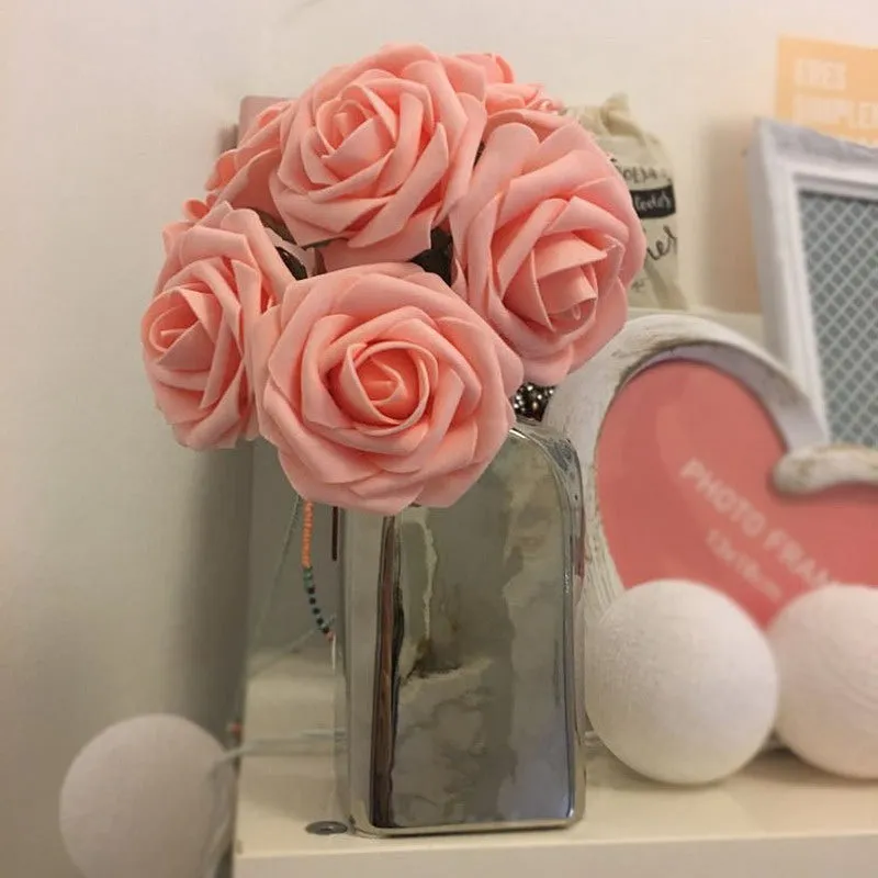 PE Foam DIY Home Decor Rose Flowers