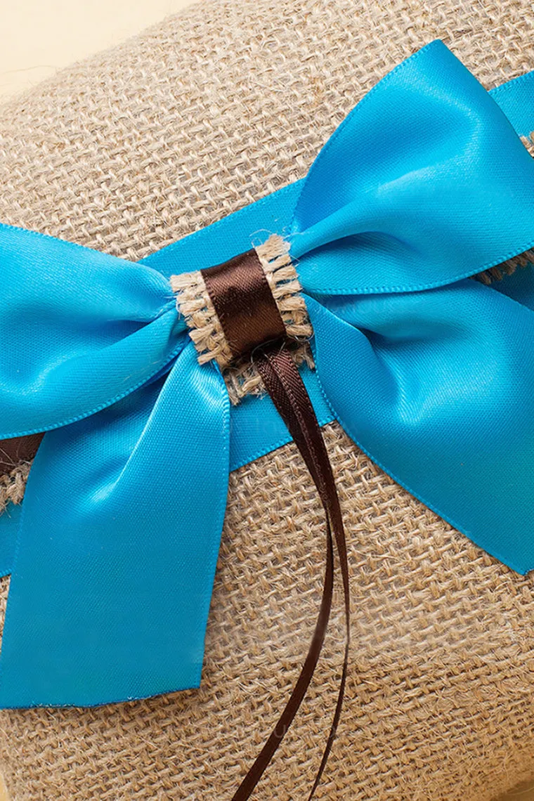 Pure Elegance Ring Pillow With Ribbons/Bow
