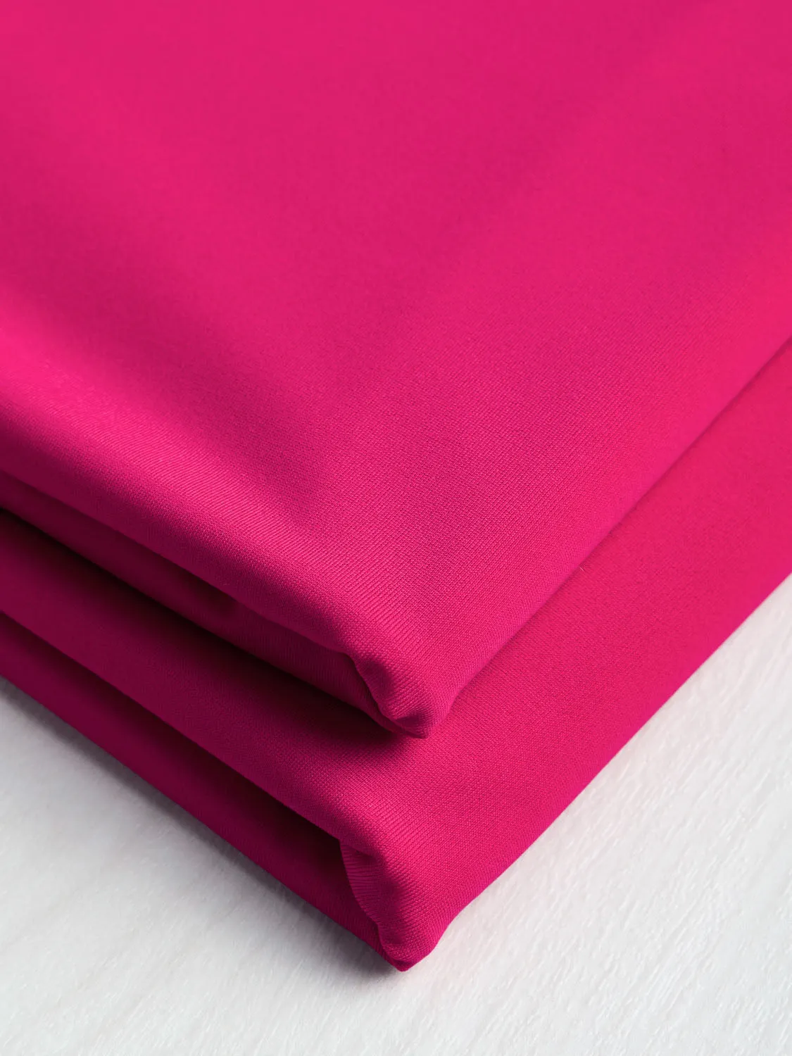 Recycled Nylon Spandex Swimwear Fabric - Vibrant Fuchsia