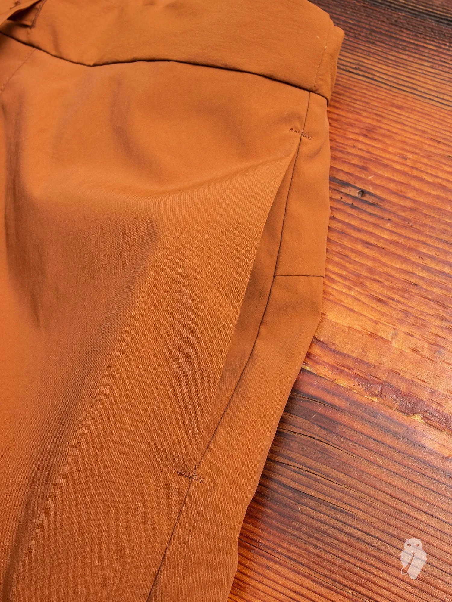 Relaxed Shorts in Orange