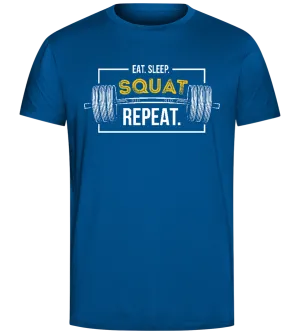 Repeat the Squats Design - Comfort Unisex T-Shirt