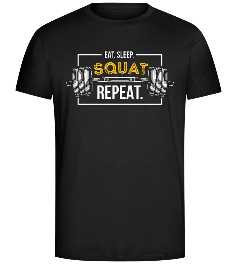 Repeat the Squats Design - Comfort Unisex T-Shirt