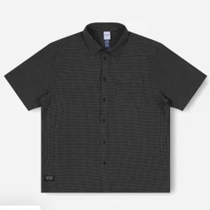 Rivvia Projects | VV CHECK SS SHIRT | BLACK GREY