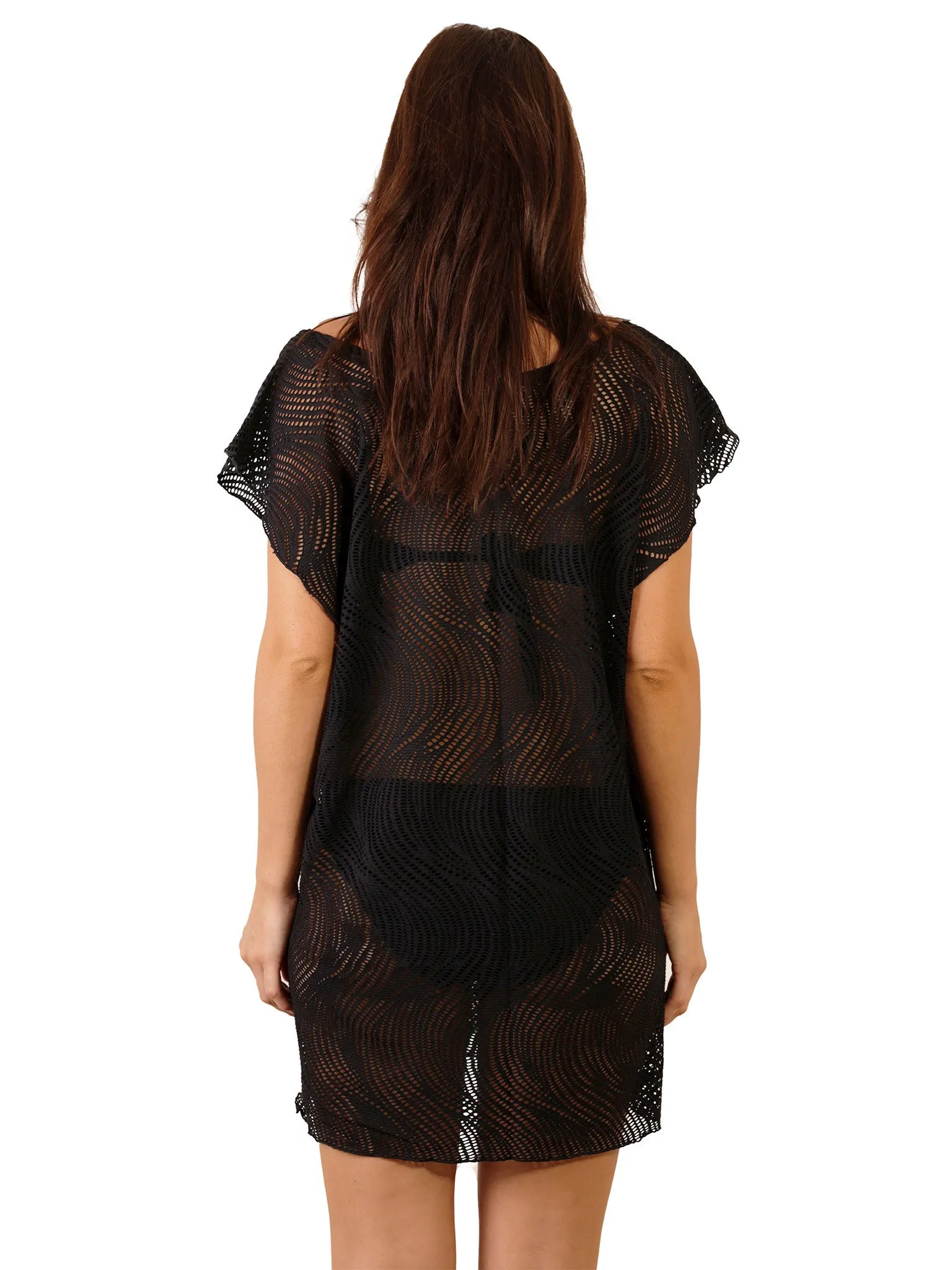 SANTORINI LACE COVER UP
