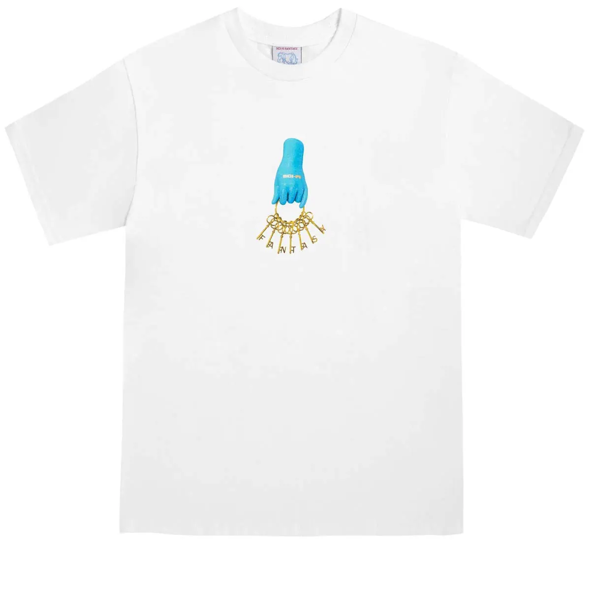 Sci-Fi Fantasy Keys T-Shirt - White