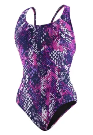 SPEEDO Shirred Vibrant Skin Princess Seam