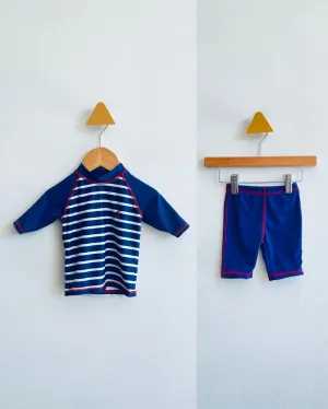Striped Swim Set // 6-9M