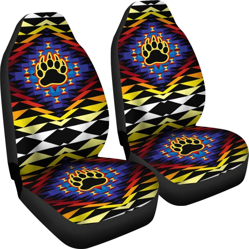 Sunset Native Aztec Bearpaw Universal Fit Car Seat Covers