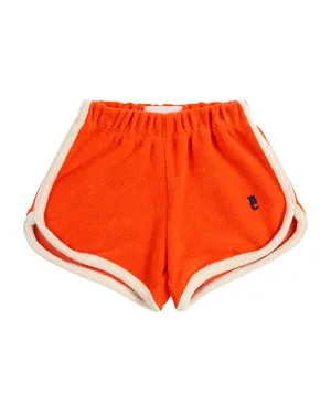 Terry Cloth Shorts - Red