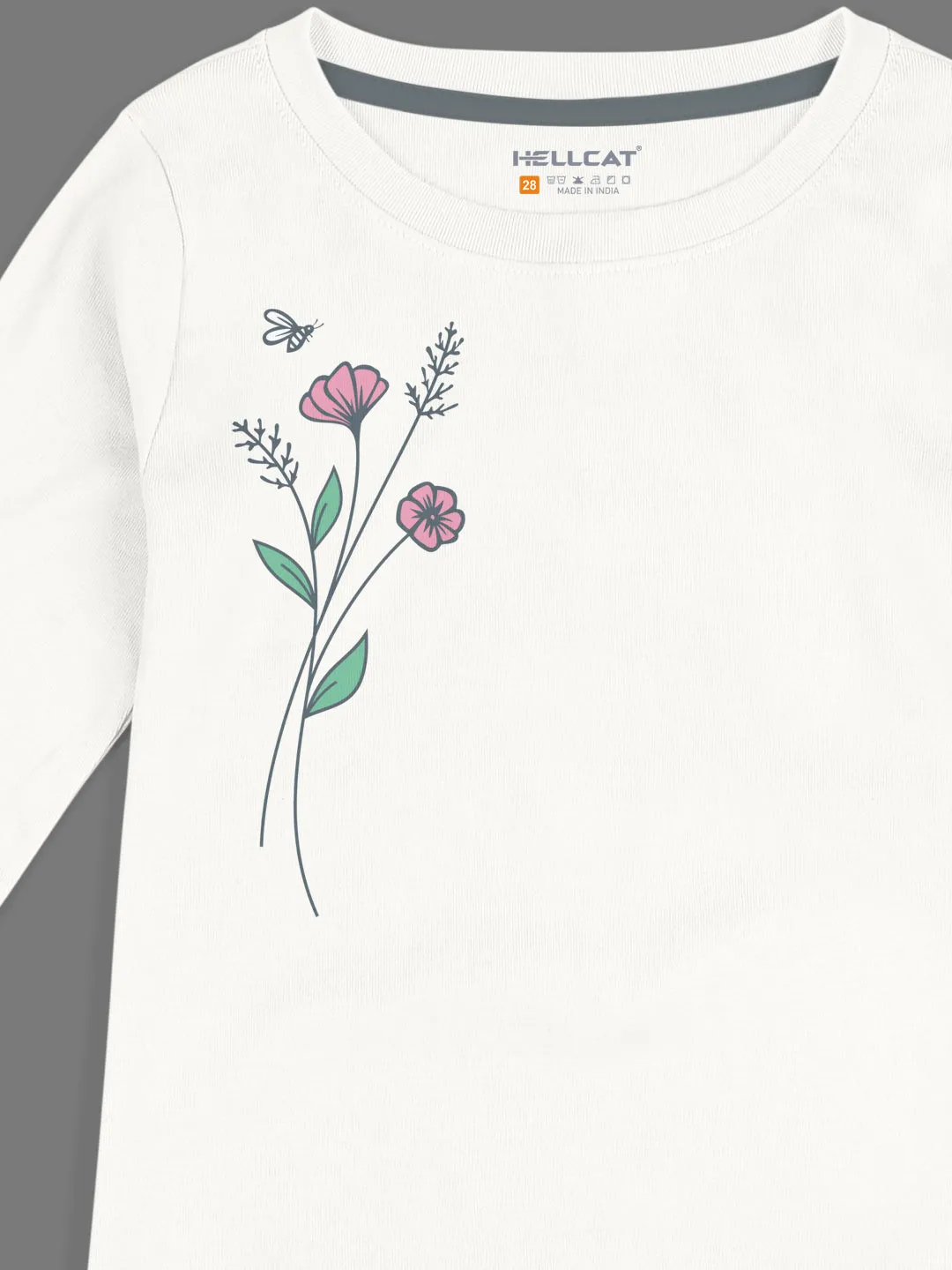 Trendy Printed Round Neck with Short Sleeve /Long Sleeve Multi colour Tshirts for Girls - Pack of 4