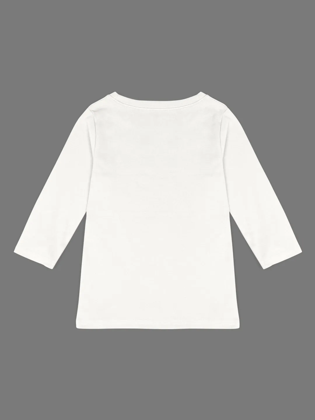 Trendy Printed Round Neck with Short Sleeve /Long Sleeve Multi colour Tshirts for Girls - Pack of 4