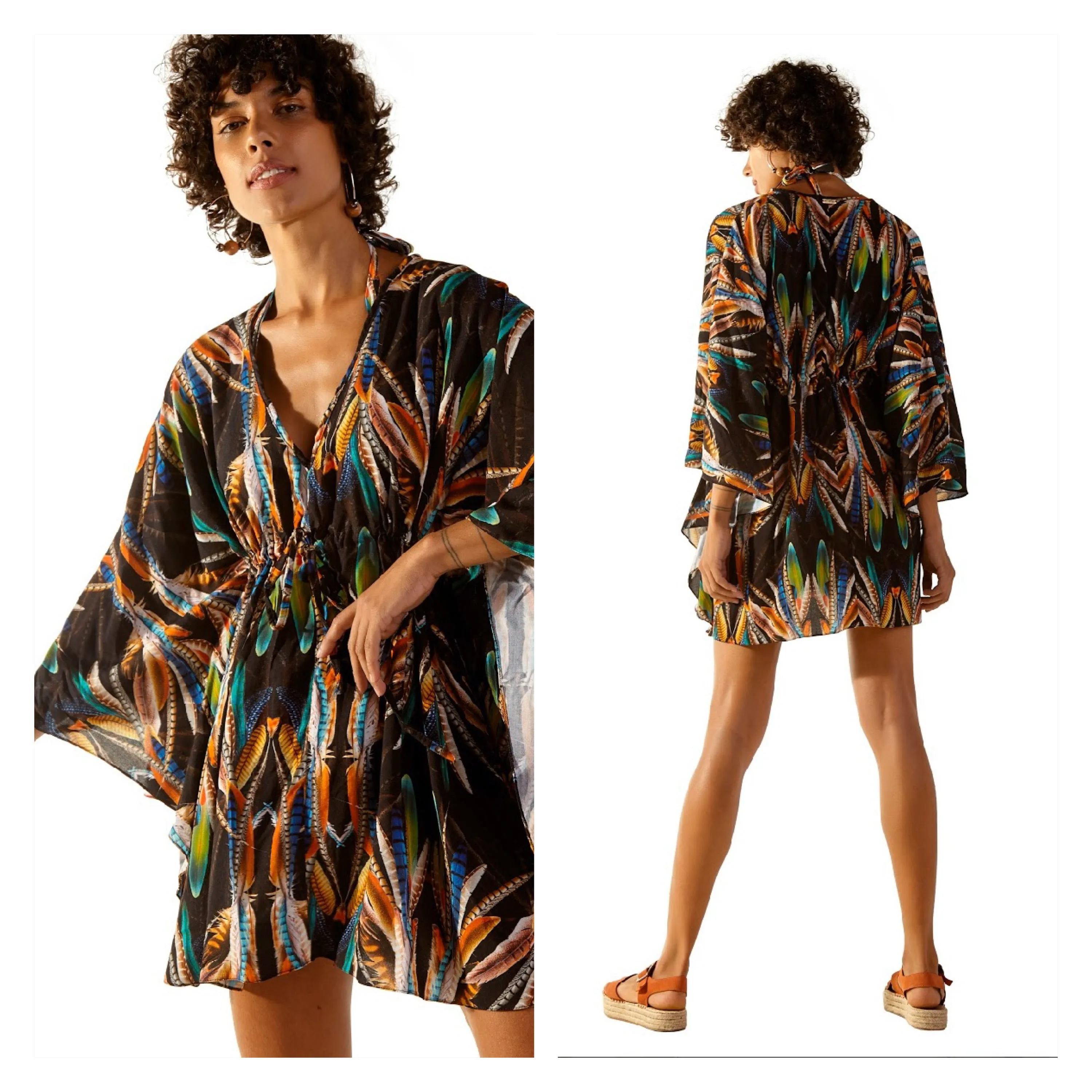 TROPICAL COVER UP BEACH HAPPY