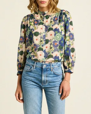 Trw1416 Blue Medley Blouse