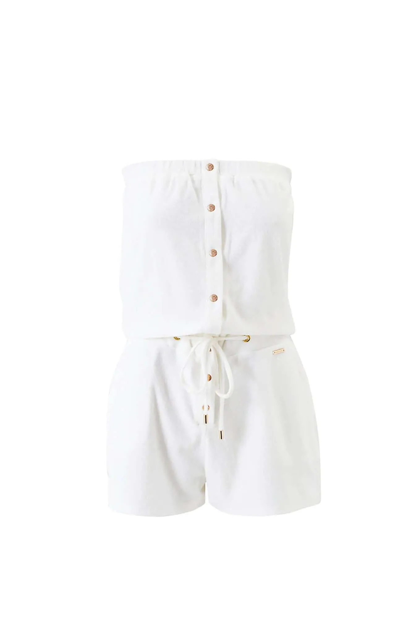 Venus White Romper