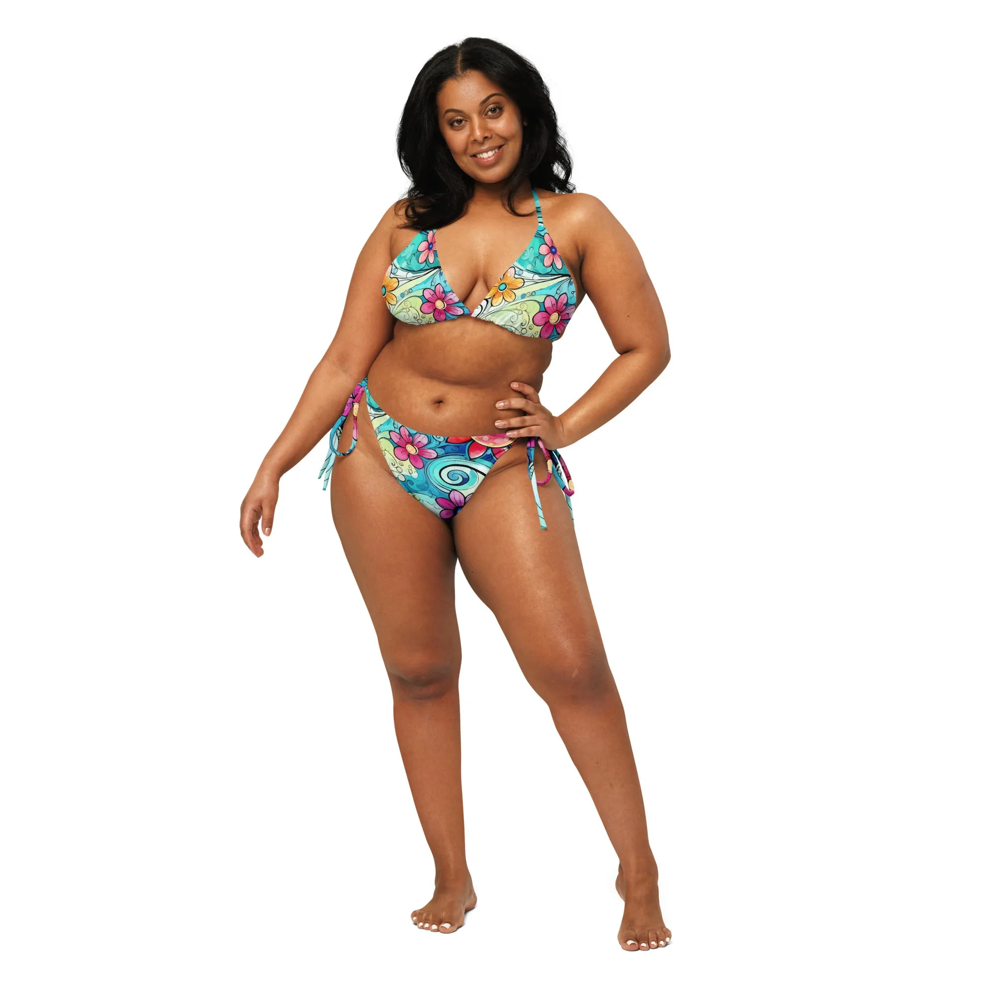 Vibrant Vibes string bikini