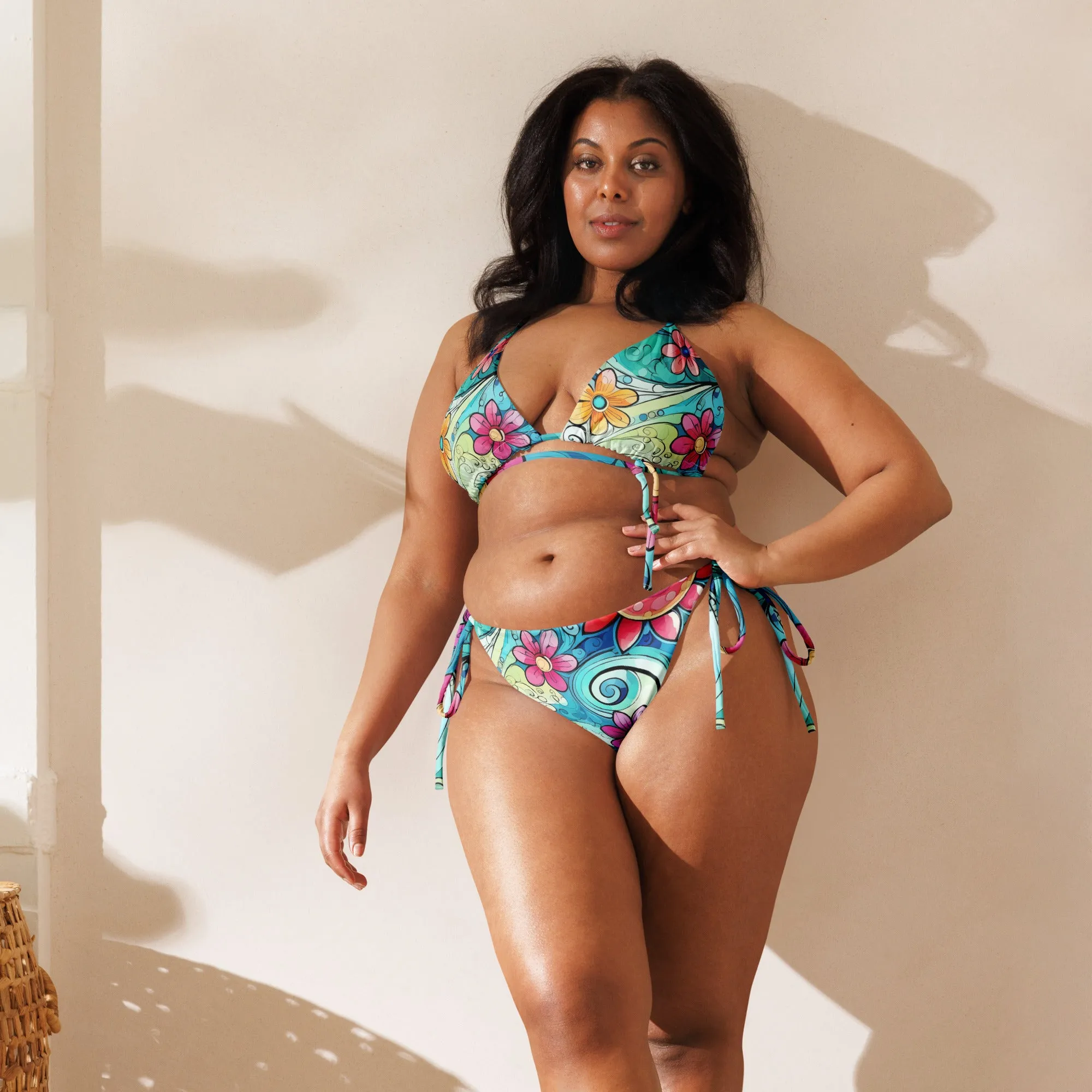Vibrant Vibes string bikini