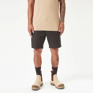 VOLCOM Workwear Caliper Elastic Waist Work Short 17" - Black