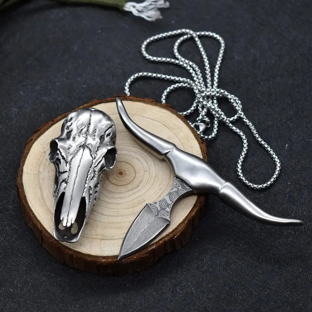 Western Longhorn Necklace