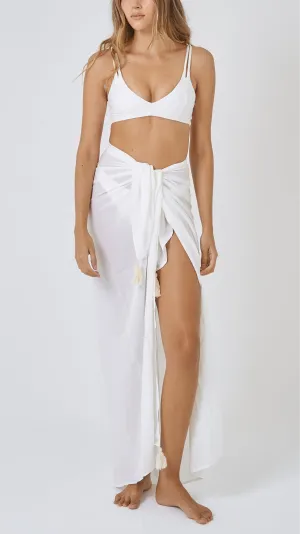 White Wrap/Sarong/Pareo