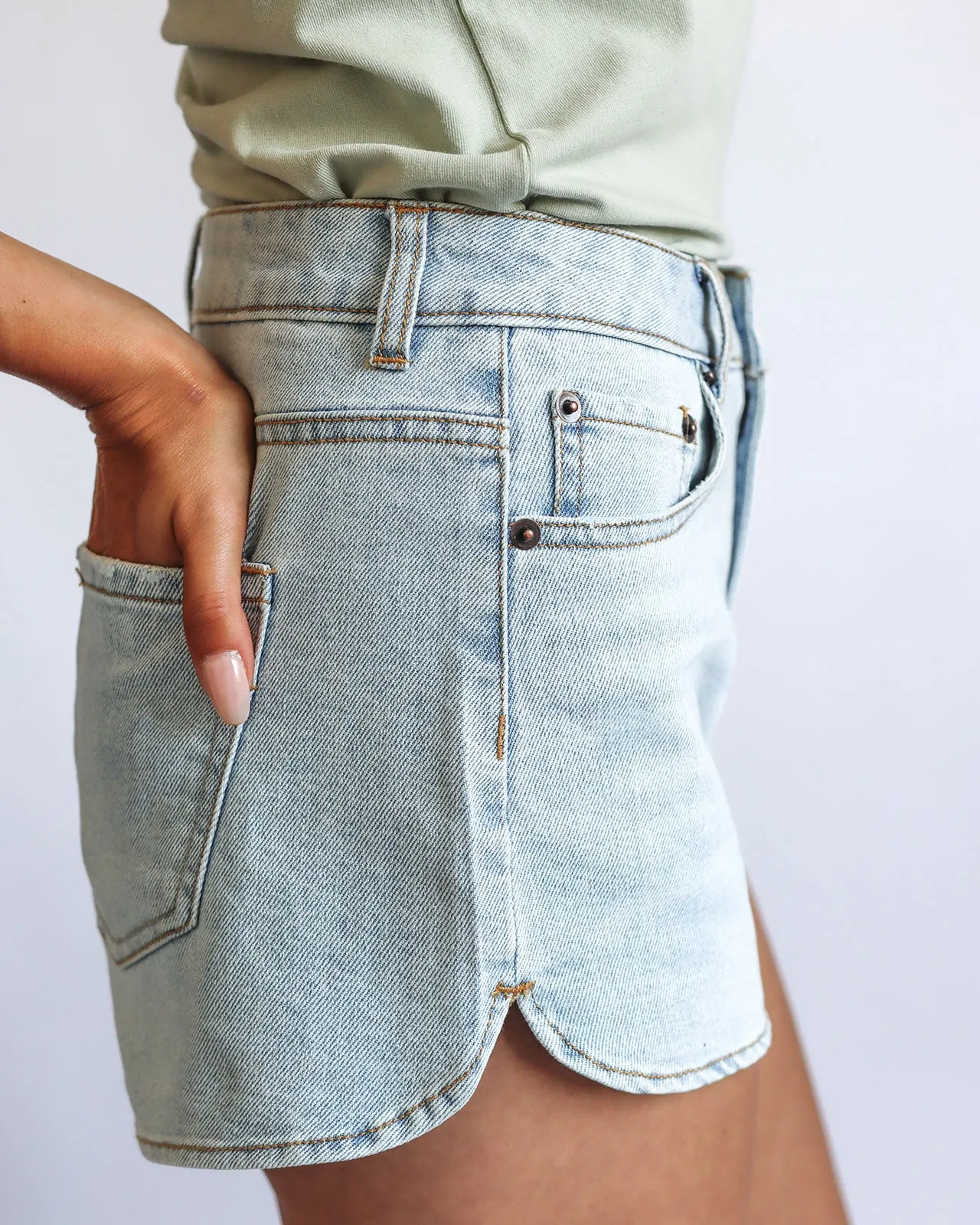 Wifey Denim Short