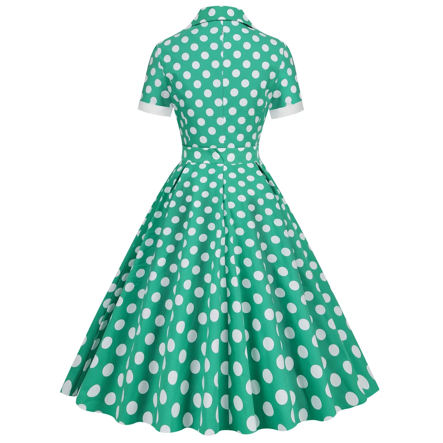 Women Vintage Dress 1950S Hepburn Style  A-Line Dress Vacation Picnic Photo Taking Retro Large Swing Dress
