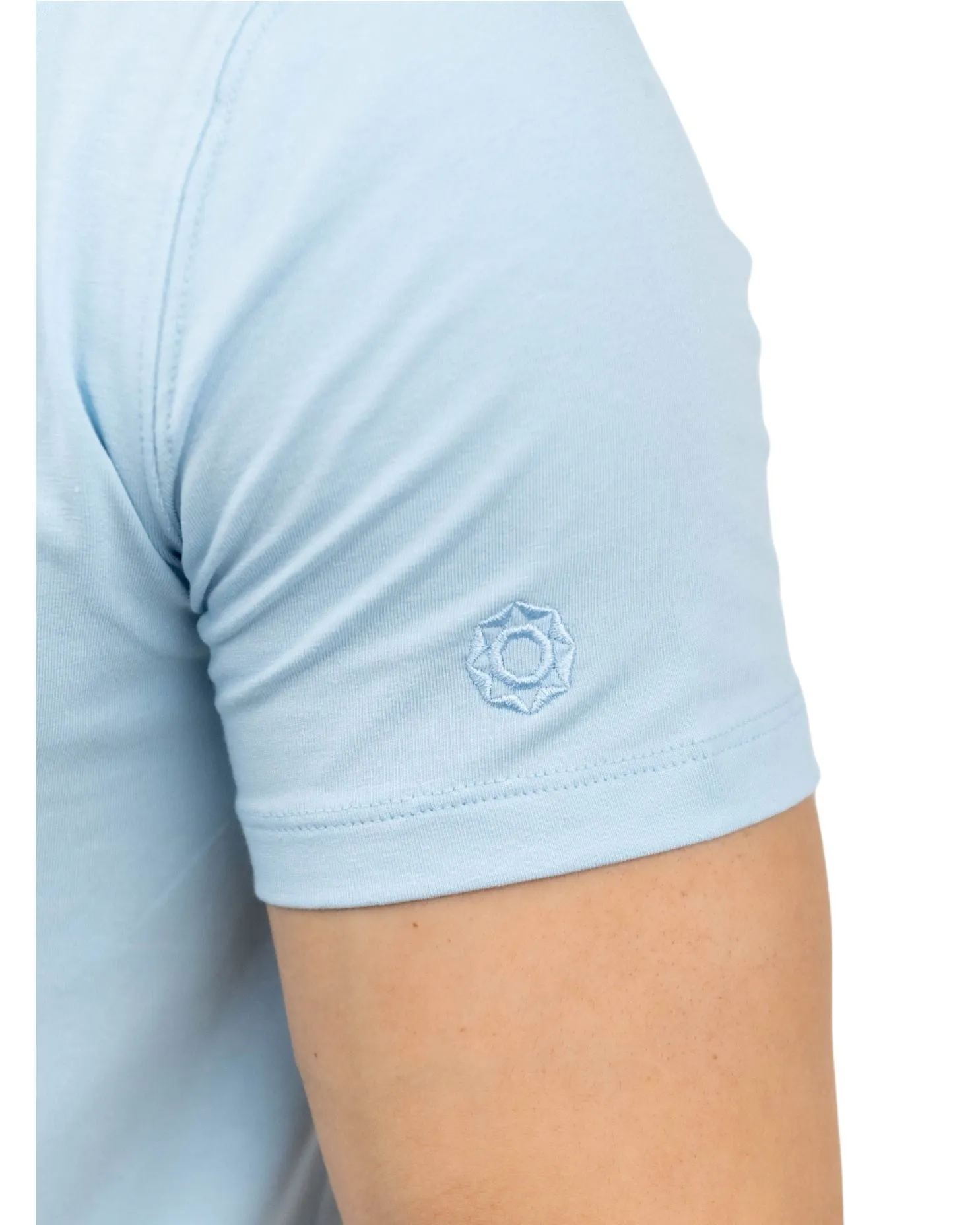 Zafiro Classic T-shirt Crew Neck - Aqua