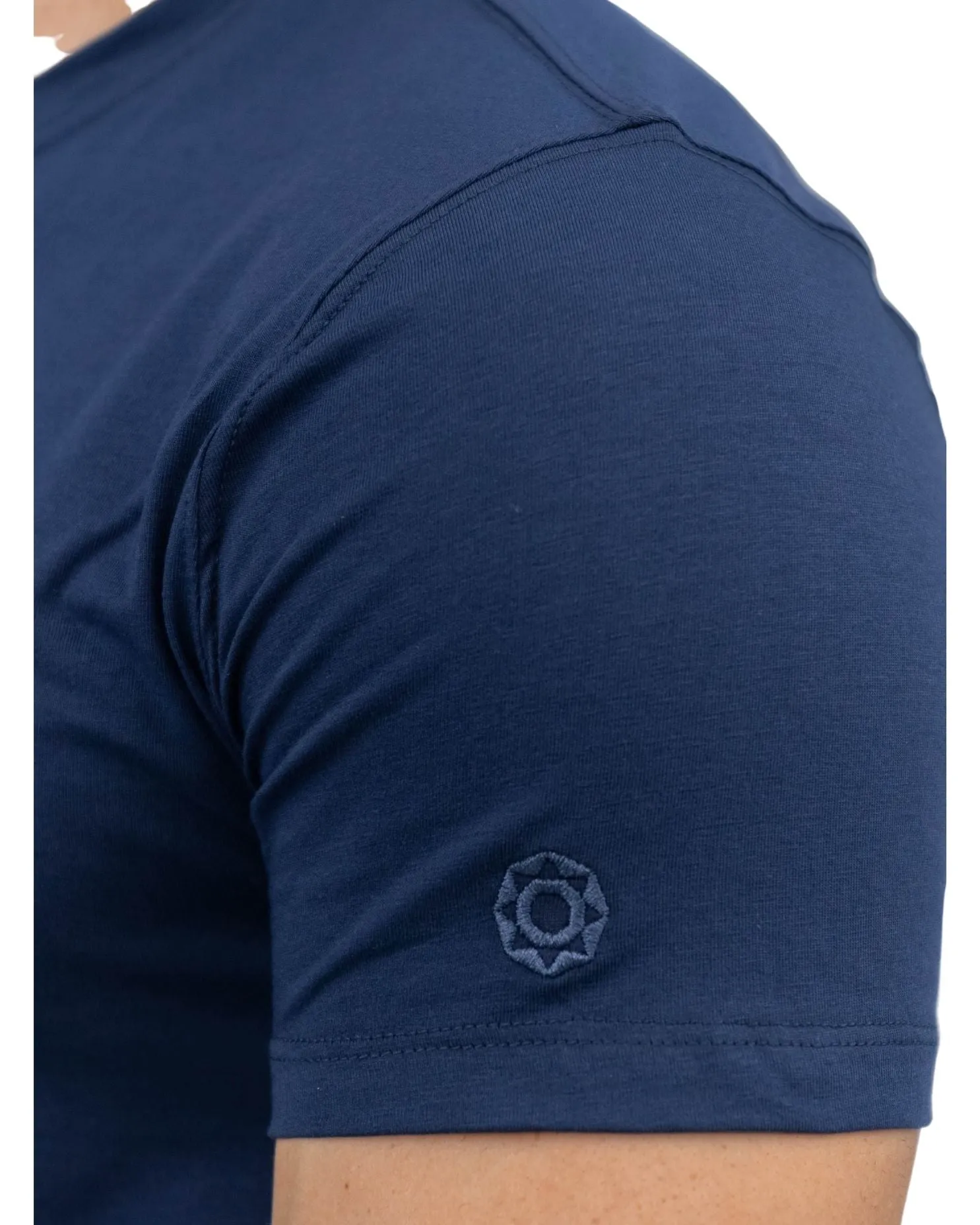 Zafiro Classic T-shirt Crew Neck - Navy
